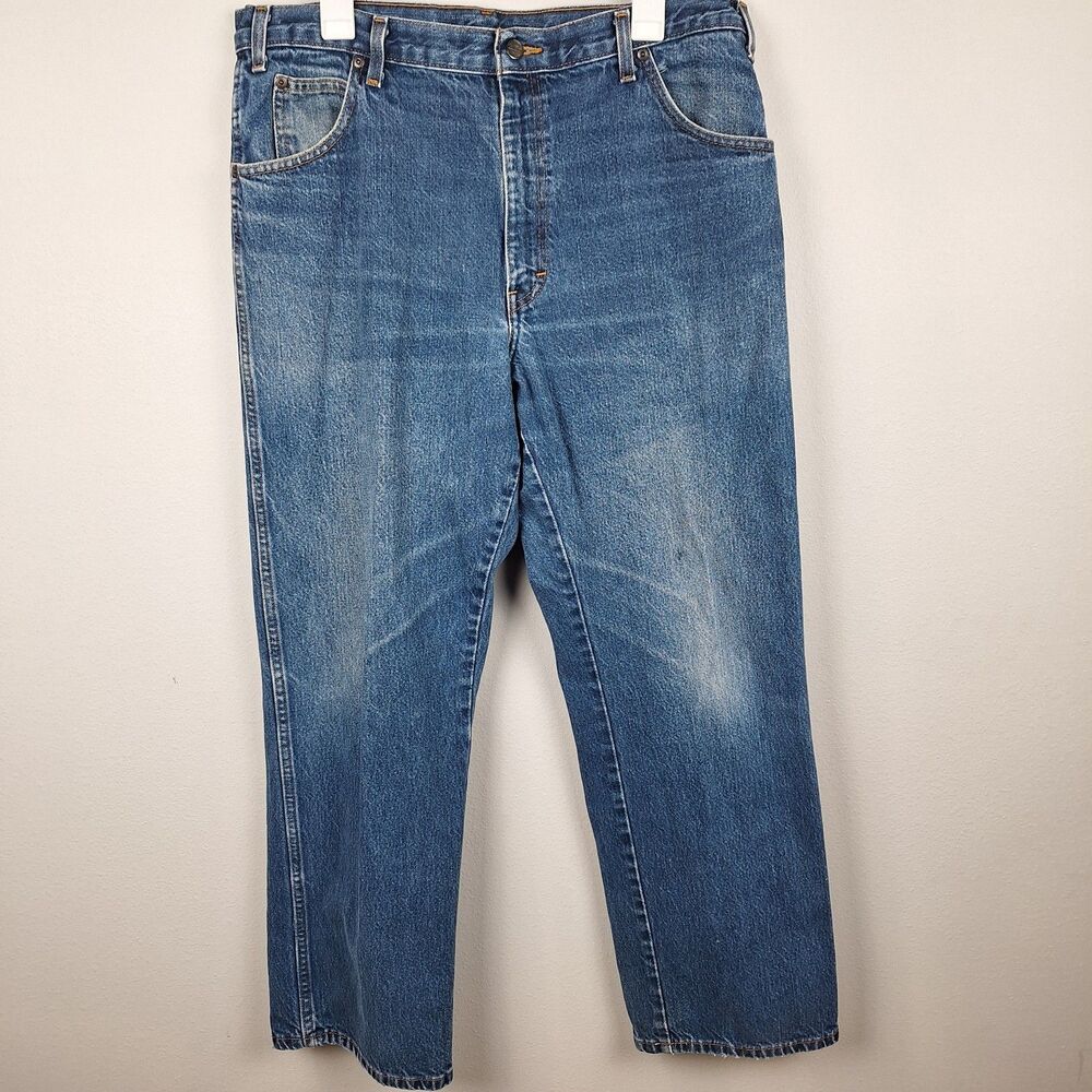 Dickies 5 Pocket Work Jean Regular Fit Straight Leg 9393RNB Mens SZ 38 X 32